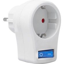 Leaf Shop Lua Tekli Akım Korumalı Anahtarlı Priz