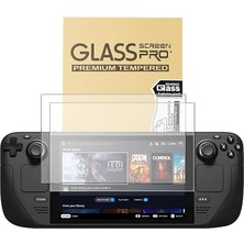 Leaf Shop Deck OLED Için Ekran Koruyucu 7.4-Inç (Yeni 2023) - 9h Temperli Cam Film, Çizilmez Hd Şeffaf, Inek Derisi Kutusu Profesyonel Ambalaj, 2'li Paket