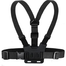 Leaf Shop Kemeri Tutucu Göğüs Tutucu Göğüs Montaj Chesty Gopro Hero ve Aksiyon Kameraları ile Uyumlu - Tam Ayarlanabilir Göğüs Kemeri