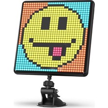 Leaf Shop Pixoo-Max Çok Amaçlı Dijital Fotoğraf Çerçevesi Bluetooth, 32 x 32 Programlanabilir Piksel Sanat LED Ekran, Oyun Aksesuarları, Neon Işık Oda Dekorasyonu Için, Pencere Tabela (Siyah)
