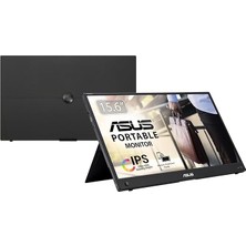 Leaf Shop Zenscreen MB16AWP 15.6 Taşınabilir USB Monitör IPS 1920X1080 5ms USB Type-C Mini-Hdmi mm 3 Yıl Kablosuz Bağlantı, Dahili Batarya, Mat Ekran, Tripod Aparat Monitör
