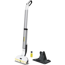 Misda Store Elektrikli Paspas Ewm 2, Kablosuz Zemin Temizleyici, 2 Döner Mikrofiber Silindirli, Pil Ömrü: Yakl. 20 Dakika, Akü Şarjı Başına Yüzey Performansı: Yakl. 60 M², Beyaz