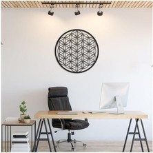 Leaf Shop Eğitim Araçları Ahşap Yaşam Çiçeği Kutsal Geometri Dekoratif Tablo