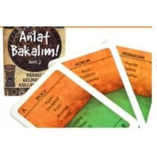 Leaf Shop Anlat Bakalım Kelime Oyunu Seri 1 ve Seri 2-2'li Set 110 Kart