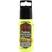Misda Store Rich Boyutlu Boncuk Boya 60 Ml. 009 Neon Sarı