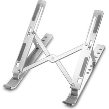 Leaf Shop Gn-17 Alüminyum Kasa Dizüstü Bilgisayar Standı Katlanır Çantalı Tablet ve Telefonla Uyumlu