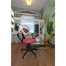 Leaf Shop Çocuk Odası Ders Çalışma Ofis Koltuğu Amortisörlü Tekerlekli Faaliyet Sekreter Bilgisayar Sandalyesi