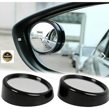 Leaf Shop Accent Admira 2000-2005 Universal Oto Yuvarlak Kör Nokta Aynası - Mini Yapışma Ikili Set