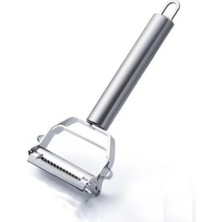 Leaf Shop Pratik Paslanmaz Çelik Jülyen Patates Meyve ve Sebze Soyucu Rende