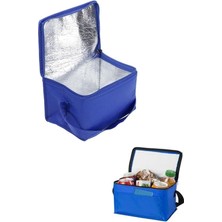 Leaf Shop 25 Lt Folyo Izole Plaj Termos Çanta (Mavi)