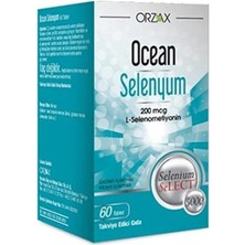 Leaf Shop Selenyum 200 Mcg L-Selenometiyonin Içeren Takviye Edici Gıda (1 x 60 Tablet)