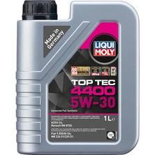 Leaf Shop Moly Top Tec 4400 5W-30 1 Litre Otomotiv Bakım Ürünü