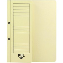 Misda Store Color 05114 Yarım Kapak Dosya Karton A4 50 Adet - Sarı