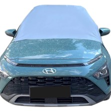 Leaf Shop Güneş Koruyucu Yarım Branda Ön Yan Cam Güneşlik Buz Kar Buzlanma Önleyici Örtü Araba Koruyan Ön Cam Örtü