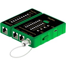 Leaf Shop Multi Fonksiyonel Fiber Optik RJ45 Network Ethernet Ağ Kablo Test Cihazı