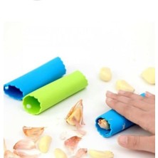 Leaf Shop Silikon Pratik Sarımsak Soyucu Rulo Asorti Karışık Renk