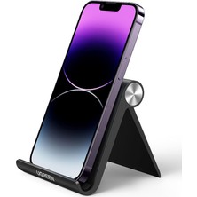 Leaf Shop Çok Açılı Masaüstü Telefon Standı Siyah