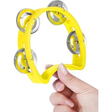 Leaf Shop ORF-TF-05YL Örf Aletleri Zilli Tef Sarı (1 Adet)