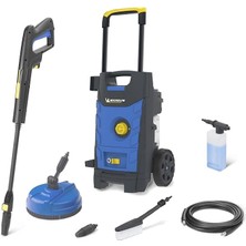 Leaf Shop MPX19ELP 1900 Watt 140 Bar Profesyonel Basınçlı Yıkama Makinesi + Zemin ve Araç Yıkama Fırçası