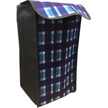 Leaf Shop Geçirmez Kumaş 55X30X24 Orijinal Pazar Arabası Çantası Körüklü Sistem