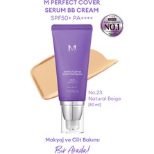 MISSHA Yaşlanma Karşıtı, Aydınlatıcı Mıssha M Perfect Cover Serum Bb Cream SPF50+/PA++++ 50 ml No:23