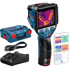 Leaf Shop Professional Gtc 600 C (1x 12V Akü, Şarj Cihazı, Çalışma Aralığı: –20 °c Ila +600 °c, Çözünürlük: 256 x 192 Px, Mobil Uygulama Fonksiyonu, L-Boxx)