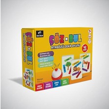 Misda Store - Bul Atasözü Zeka Oyunu (Atasözleri - Eğitici Zeka Oyunu - Aile Kutu Oyunu - Oyuncak)