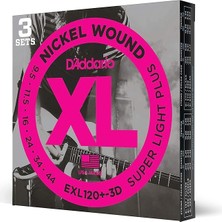 Misda Store Elektro Gitar Telleri | Gitar Telleri Elektro Gitar Telleri | Elektro Gitar Telleri | EXL120+-3D Teller, Elektro Gitar Için