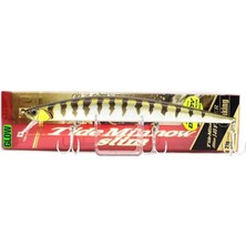 Misda Store Tide Minnow Slim Flyer 140 LAA0555 Natural Barracuda Glow