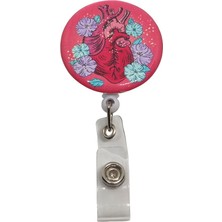 Misda Store Anatomik Kalp Damla Baskı Yoyo ve Yaka Kartlığı