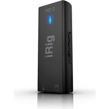 Misda Store Multimedia Irig Hd 2 - Gitar Için Arayüz, 96 Khz 24 Bit A/d Dönüştürme, Üstün Ses Kalitesi, Kompakt, Profesyonel Ses, Fx ve Thru Ayarı