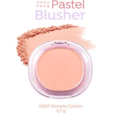 MISSHA Cilde Yumuşak ve Doğal Renk Veren Pastel Tonlarda Allık Apıeu Juicy-Pang Pastel Blusher (CR07)