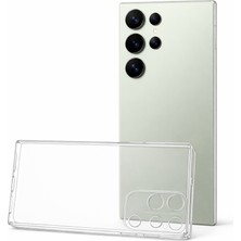 Bzontech Samsung Galaxy S25 Ultra Uyumlu Kılıf Şeffaf Kamera Korumalı 3D