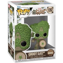 Misda Store Pop! Marvel: 85. Yıldönümü - Biz Groot, Kaptan Amerika Olarak Groot'uz