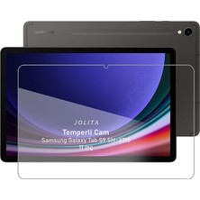 Misda Store Samsung Galaxy Tab S9 11 Inç Uyumlu Temperli Ekran Koruyucu Kırılmaz Cam Glass X710 X715 X717