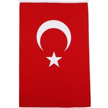 Misda Store Sanat Türk Bayrağı 200X300CM Özel Raşel Kumaş Bayrak