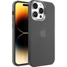 Misda Store Labs Buff iPhone 14 Pro New Corner Kamera Kapaklı Standlı Kılıf Siyah, Buff Labs
