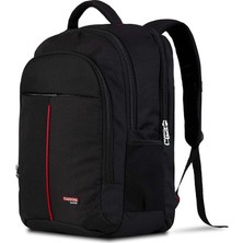 Misda Store 17 Inç BP-G100 Gaming Xl Serisi Sırt Çantası, Siyah