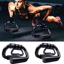 Misda Store S Şekli Push Up Standı Alüminyum Şınav Aleti Spor Aracı Fitness Göğüs Egzersiz Ekipmanları