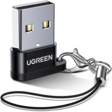 Misda Store Usb-A Erkek To USB Type-C Dişi Çevirici Dönüştürücü Adaptör