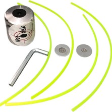 Misda Store Çim Biçme Makinesi Kafası Tırpan Misinası Kafası Tırpan Makina Kafası Ahtapot Başlık