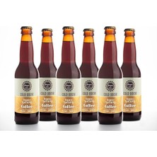 Misda Store Origin Coffee Organik Cold Brew Şekersiz ve Filtresiz Soğuk Kahve 330 ml x 6