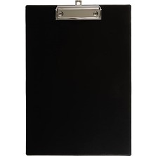 Misda Store 444S A4 Pvc Kapaksız Sekreter Tablası, Siyah
