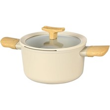 Misda Store Leo Balance Tencere 20CM Krem