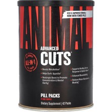 Universal Nutrition Anımal Advanced Cuts New Formula Cutting 42 Pack. Usa Versiondur