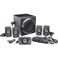 Misda Store Z906 5.1 Surround Ses Hoparlör Sistemi, Çoklu Giriş, Thx Sertifikalı, 1000 W Dolby Digital/dts Kod Çözme Özellikli, Siyah