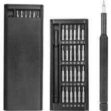 Misda Store Hassas Mühendis Tornavida Seti, 24 Bit ile 24 In 1 Mini Tornavida Seti, Akıllı Telefon, Oyun Konsolu, Tablet, Gözlük, Saat Için Taşınabilir Kutulu Manyetik Hassas Tornavida Seti