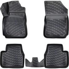 Misda Store Citroen Cactus 2014 Sonrası Uyumlu 3D Havuzlu Paspas