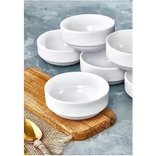 Misda Store CKR4000 12 cm 6'lı Porselen Joker - Çorba Kasesi