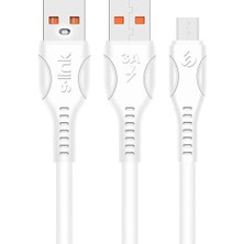 Misda Store SL-X241 3A Micro USB Güvenli Hızlı Data + Sarj Kablosu